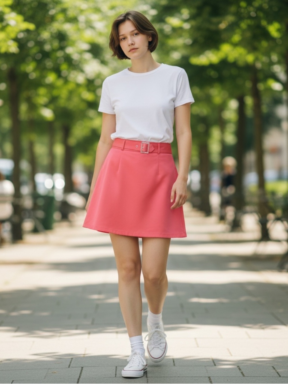 Izod FXG Golf Pleated Skirt Skort Pro Series Extreme Golf Pink M New With Tags. - Picture 3 of 12